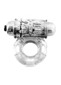 SexShop - Pierścień erekcyjny ze stymulatorem - The Screaming O Owow Clear  - online