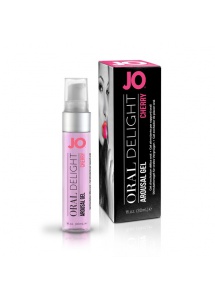 SexShop - Żel do seksu oralnego - System JO Oral Delight 30 ml wiśniowy - online
