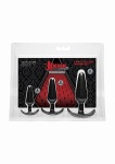 Zestaw Treningowy Korków Analnych 3 Sztuki - Anal Essentials 3-Piece Silicone Trainer Set - 2401-47-CD