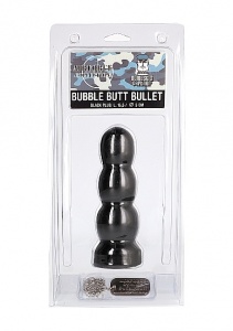 Stopniowany pocisk korek analny - Bubble Butt Bullet - Czarny AIR15B
