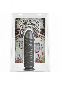 Dildo jak metalowe 10" Bunker Buster - Gun Metal - 0270-15-CD