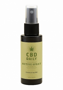 CBD Active Spray do codziennego stosowania na strefy intymne - 60 ml - XEUCBDAS002 - CBD Daily Active Spray - 2 oz / 60 ml