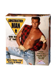 SexShop - Dmuchany budowlaniec Man Sex Doll - online