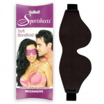 SexShop - Czarna Maska na oczy -  Soft Blindfold - online