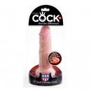 Sexshop - King Cock Dual Density Cock 6 Inch Flesh  - Dildo realistyczne - 15 cm - online