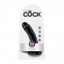 Sexshop - King Cock Cock 6 Inch Czarny - Dildo realistyczne z przyssawką - 15 cm - online