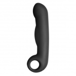 SexShop - Dildo silikonowe do elektroseksu - ElectraStim Ovid Silicone Noir Dildo  - online