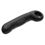 SexShop - Dildo silikonowe do elektroseksu - ElectraStim Ovid Silicone Noir Dildo  - online