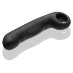 SexShop - Dildo silikonowe do elektroseksu - ElectraStim Ovid Silicone Noir Dildo  - online