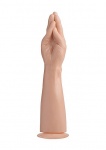 Dildo w kształcie dłoni z przedramieniem - The Fister Hand and Forearm Dildo - AF834
