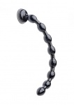 Dildo wąż z koralikami - 19" długości, 1,5" średnicy - czarny AF614 - 1.5" Beaded Hose -19" Long - Black