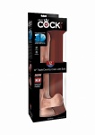 Dildo z jądrami Triple Density - 12" Triple Density Cock with Balls - Flesh