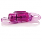 SexShop - Długi wibrujący pierścień regulowany na penisa - The Screaming O - Rodeo Spinner Purple  - online