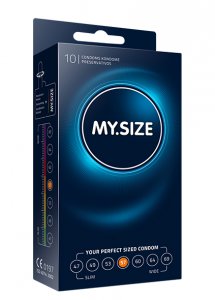 Sexshop - My Size Natural Latex Condom 57mm 10szt - Dopasowane prezerwatywy - online