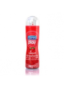 SexShop - Durex Play smakowy żel intymny nawilżający Sweet Strawberry Lubricant 50 ml - online