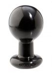 DUŻY OKRĄGŁY KOREK ANALNY- CZARNY 0244-59-CD - Round Butt Plug - Large - Black