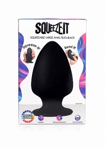 Elastyczny korek analny DUŻY - Silikon Silexpan- Squeezable Large Anal Plug - AG329-LARGE