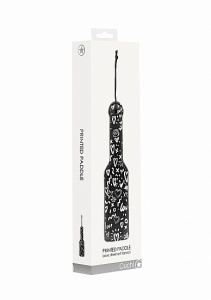 Elegancka PACKA - Printed Paddle - Love Street Art Fasion - Black