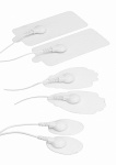 ELEKTRODY do elektrostymulacji ZESTAW 6 SZTUK - Pad Kit - White