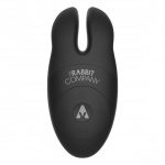 SexShop - Ergonomiczny króliczek masażer łechtaczki - The Rabbit Company The Lay-On Rabbit  Czarny - online