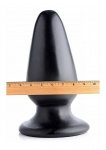 Gigantor XXXL Stożkowy korek analny - czarny AF837 - Gigantor XXXL Tapered Butt Plug - Black