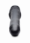 Gładkie Dildo z przyssawką - The Master Suction Cup Dildo - Czarny TS133-BLACK