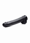 Gładkie Dildo z przyssawką - The Master Suction Cup Dildo - Czarny TS133-BLACK