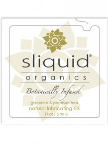 Sexshop - Sliquid Organics Silk Lubricant Pillow 5 ml SASZETKA - Hybrydowy żel nawilżający - online