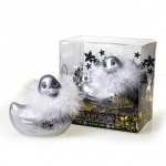 SexShop - I Rub My Duckie - Najsłynniejszy wododporny stymulator kaczuszka Elegantka srebrna podróżna - online