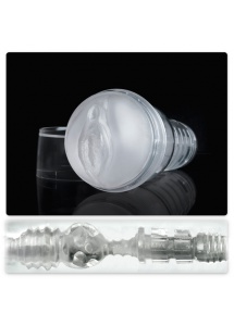 SexShop - Ice Lady Crystal Fleshlight - Przezroczysta pochwa lodowa - 5 milionów sprzedanych! - online