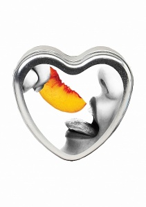 Jadalna Świeca do Masażu o smaku brzoskwiniowym - 4oz / 113g - HSCK006 - Peach Edible Massage Candle - 4oz / 113g