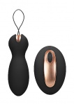 Jajeczko wibrujące KULKI DO MIĘŚNI KEGLA Purity - Dual Vibrating Toy - Purity - Black
