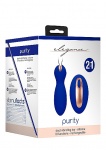 Jajeczko wibrujące KULKI DO MIĘŚNI KEGLA Purity - Dual Vibrating Toy - Purity - Blue