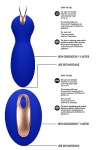 Jajeczko wibrujące KULKI DO MIĘŚNI KEGLA Purity - Dual Vibrating Toy - Purity - Blue