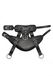 KAJDANKI DO PODWIESZANIA na stopy - Suspension Cuffs Saddle Leather Heavy Duty