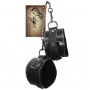 Sexshop - Sportsheets Edge Leather Wrist Restraints   - Kajdanki skórzane - online