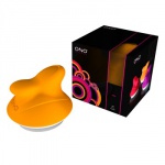 SexShop - Kąpielowy masażer łechtaczki z przyssawką Ono - Cleo Bath Body Massager pomarańczowy - online