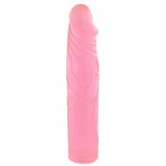 SexShop - Klasyczny penis Fantasy Dick 19cm - różowy i pachnący - online