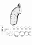 KLATKA EREKCYJNA Model 04 - Chastity - 4.5" - Model 04 - Chastity - 4.5" - Cock Cage - Transparent