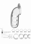 KLATKA EREKCYJNA Model 06 - Chastity - 5.5" - Model 06 - Chastity - 5.5" - Cock Cage - Transparent