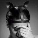 Sexshop - Bijoux Indiscrets Maze Head Piece  Brązowy - Kocie uszy opaska - online