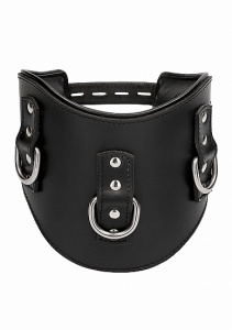 KOŁNIEŻ obroża na szyję BDSM - Heavy Duty Padded Posture Collar - Black