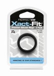 Zestaw Pierścieni na penisa Xact-Fit Cockring 2-pak w rozmiarze # 12 - czarny CR-75B - #12 Xact-Fit Cockring 2-Pack - Black