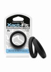 Zestaw Pierścieni na penisa Xact-Fit Cockring 2-pak w rozmiarze # 15 - czarny CR-78B - #15 Xact-Fit Cockring 2-Pack - Black