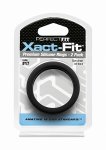 Zestaw Pierścieni na penisa Xact-Fit Cockring 2-pak w rozmiarze # 17 - czarny CR-80B - #17 Xact-Fit Cockring 2-Pack - Black