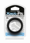 Zestaw Pierścieni na penisa Xact-Fit Cockring 2-pak w rozmiarze # 18 - czarny CR-81B - #18 Xact-Fit Cockring 2-Pack - Black