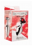 Korek analny średni - Red Heart Gem Anal Plug Medium - Czerwone serce AF633-MEDIUM