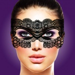 SexShop - Koronkowa maseczka - Rianne S Mask V Zouzou  - online