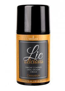 Sexshop - Sensuva Lic-o-licious Oral Delight Cream 50 ml Cynamonowe Bułeczki - Krem do seksu oralnego - online