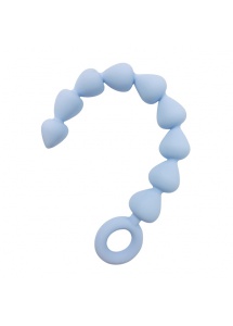 SexShop - Kulki analne silikonowe - Sex in the Shower Blue Silicone Anal Beads  - online